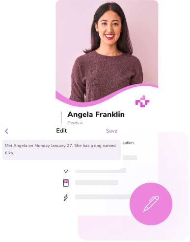 Add notes to contacts in your HiHello Professional CRM